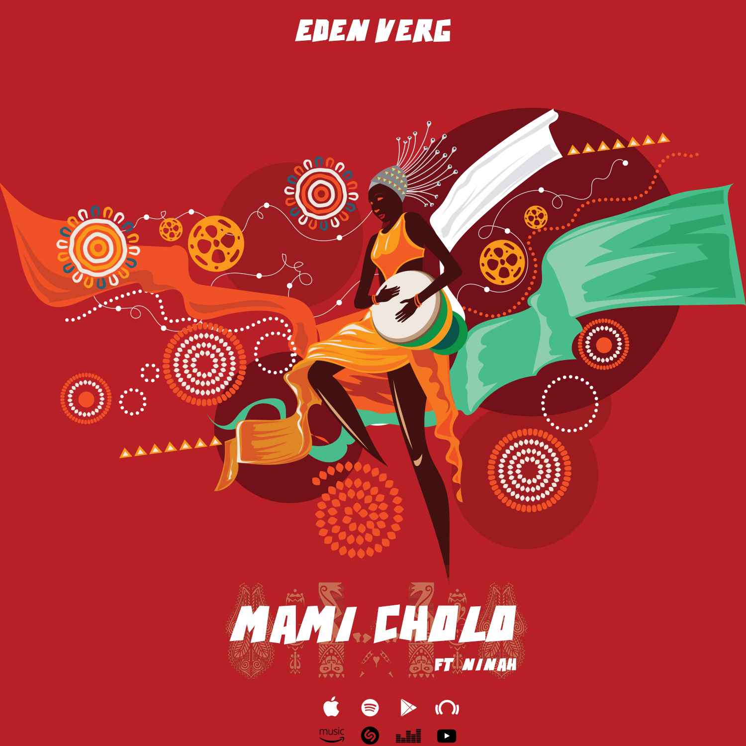 Mami Cholo ft Ninah by Eden Verg cover art